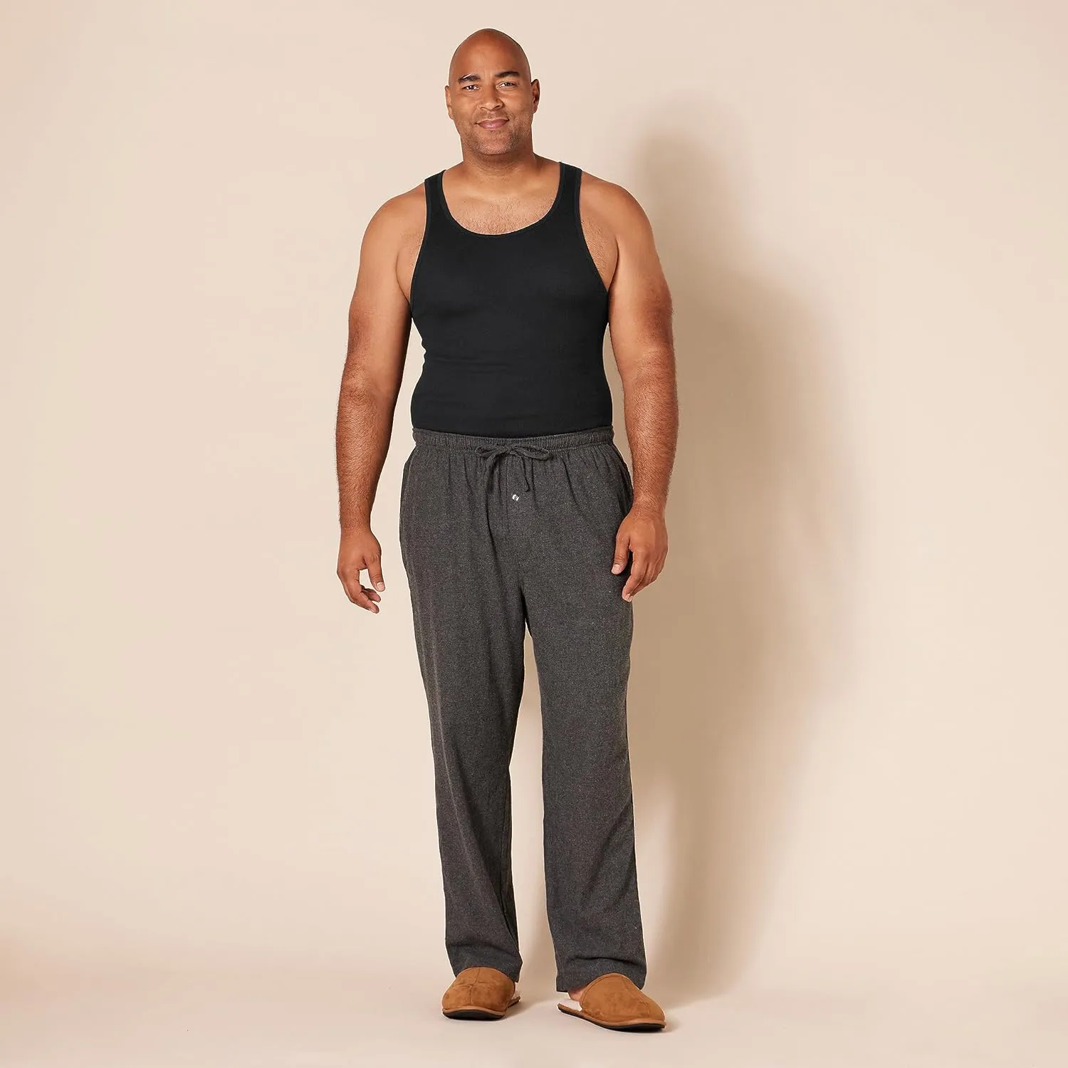 Amazon Essentials Men's Tank Undershirts, Pack of 6