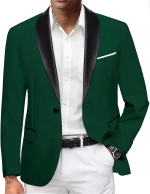 Barry. Wang Men's Sport Coats & Blazers Flower Suit Jacket 1 Button Paisley Tuxedo Mardi Gras Carnival Parade Gift