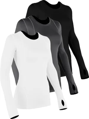 CADMUS Quick-Drying Running Long Sleeve Shirt for Women Workout Shirts