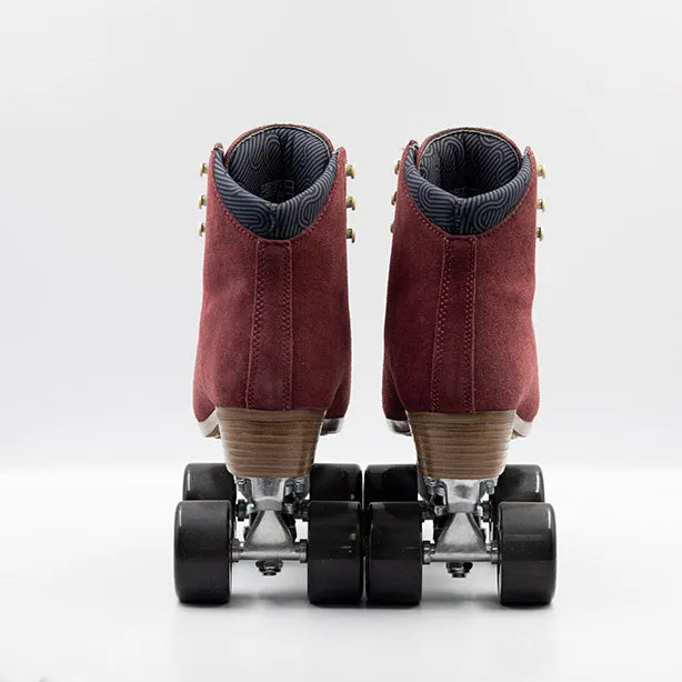 Chuffed Skates - Wanderer Roller Skates - Burgundy