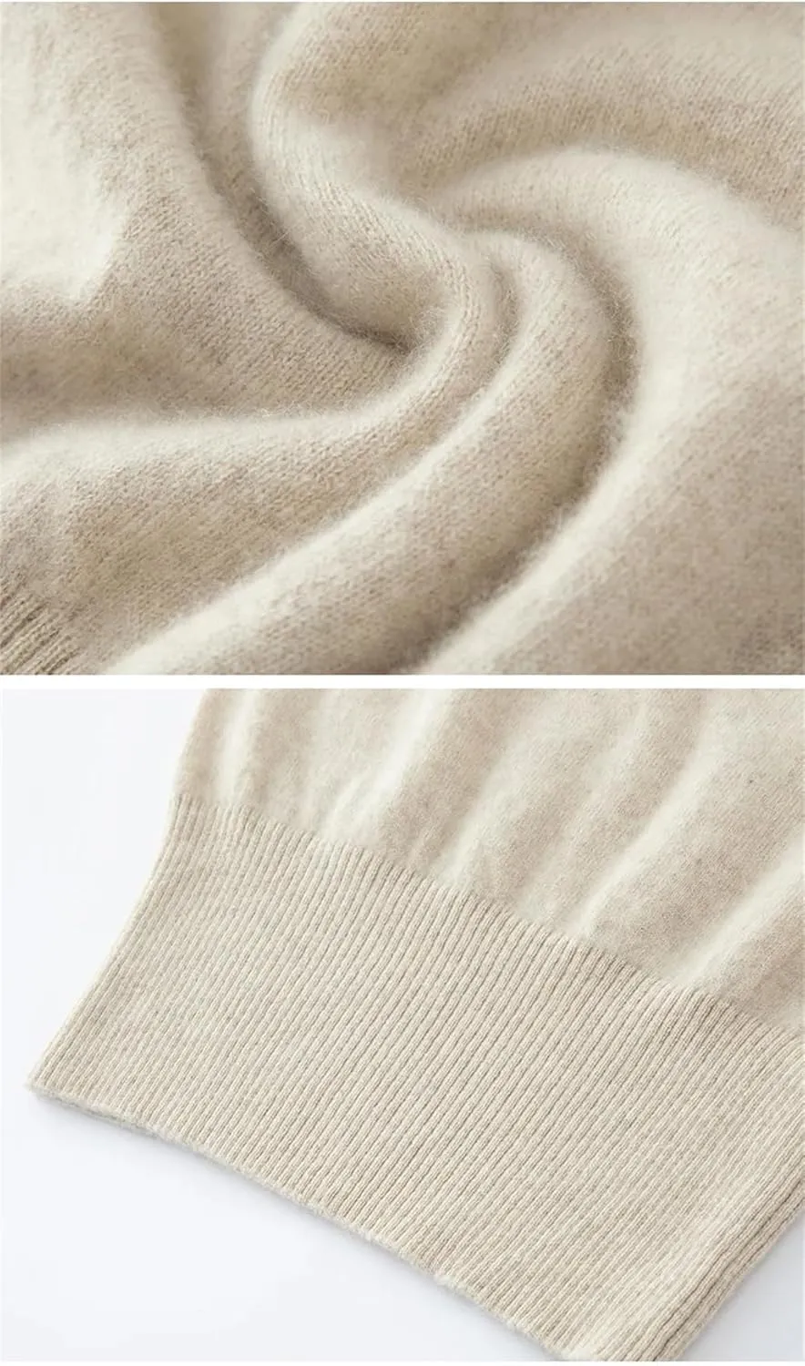 DBFBDTU Women Cashmere Vest Sleeveless Tank Tops Female Short Solid Soft V-Neck Camisole