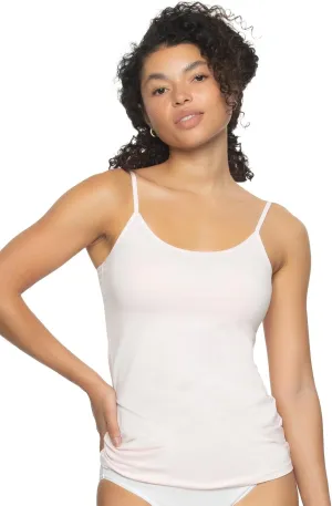 Felina | Cotton Modal Camisole | Stretch | Basic (Barely Pink, Small)