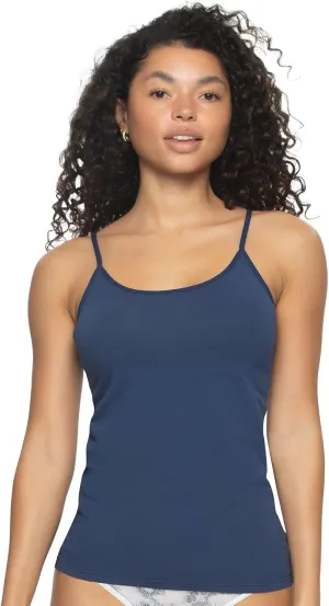 Felina | Cotton Modal Camisole | Stretch | Basic (Navy, X-Large)