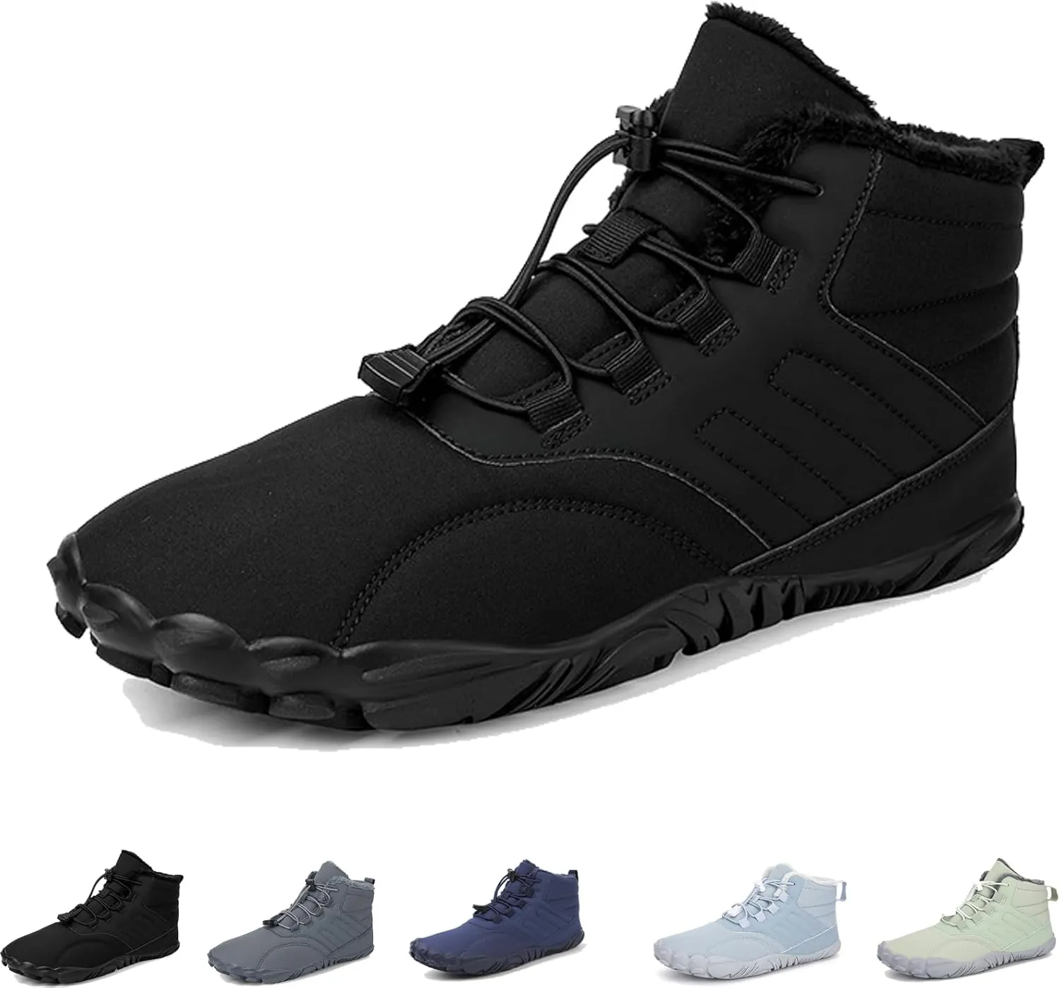 Grounded Freedom Shoes for Women, GroundedLimitless Barefoot Shoes Women Men, Winter Waterproof Wide Toe Box Sneakers