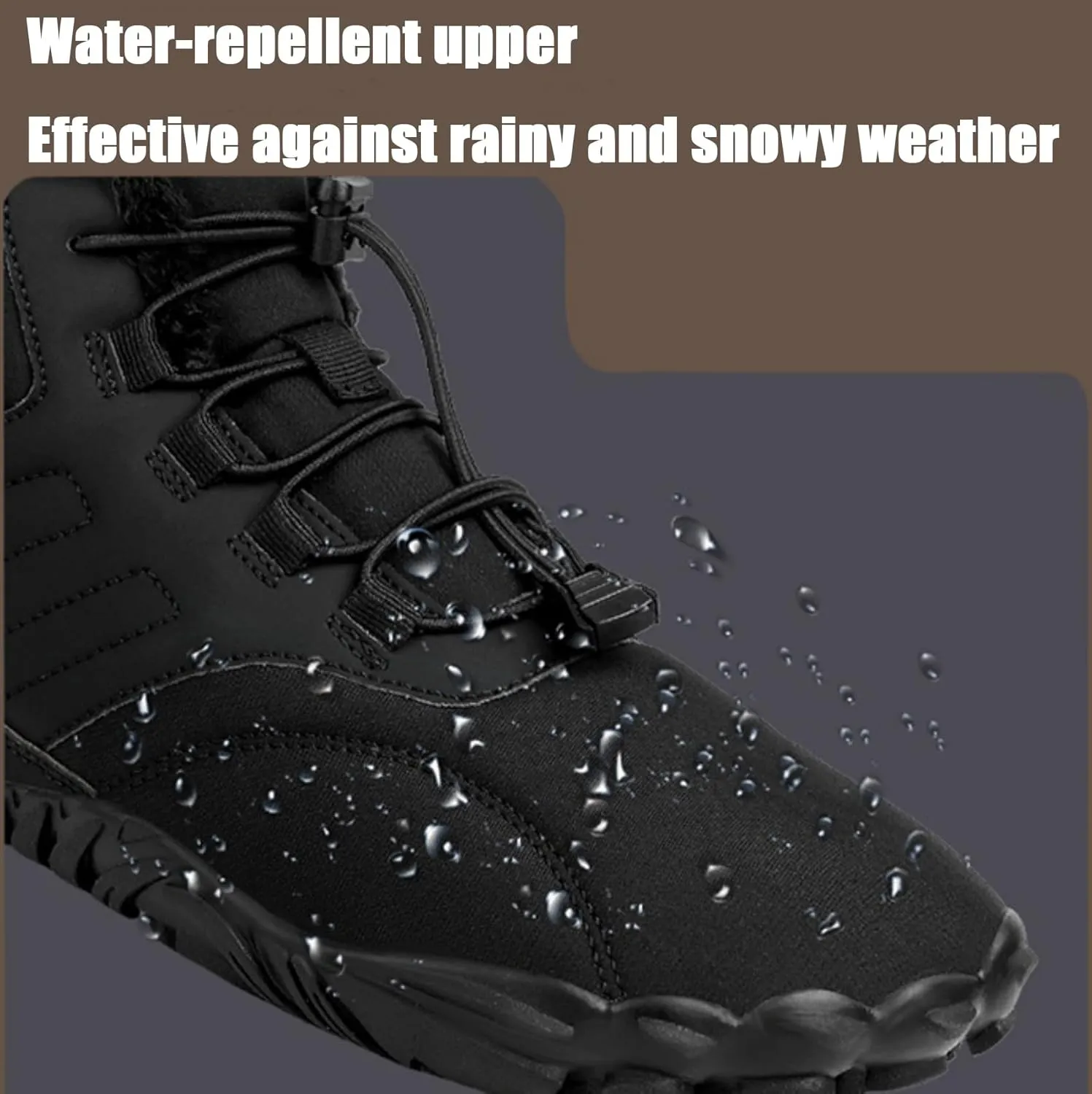 Grounded Freedom Shoes for Women, GroundedLimitless Barefoot Shoes Women Men, Winter Waterproof Wide Toe Box Sneakers