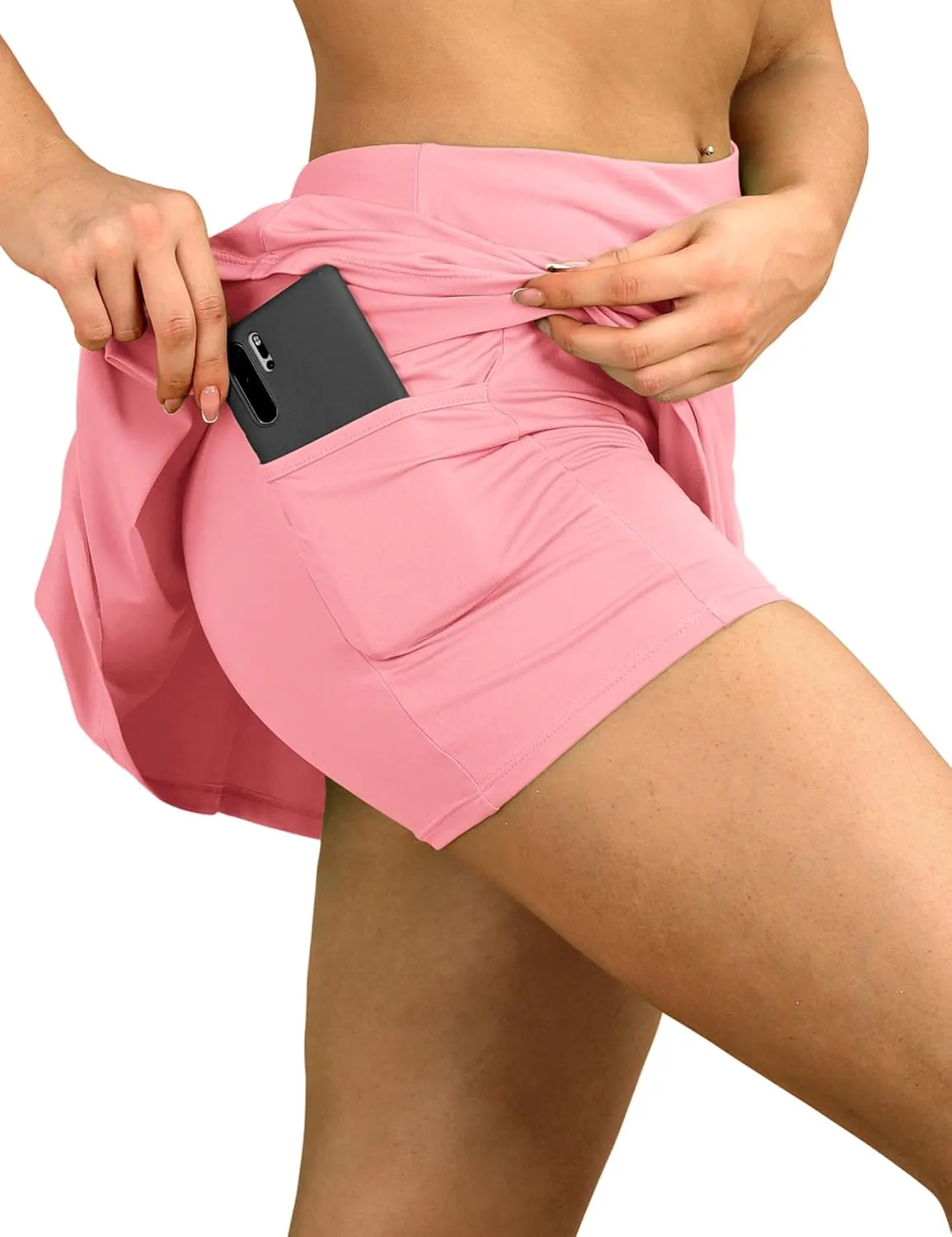 icyzone Athletic Skirts for Women - Workout Running Golf Tennis Skort with Pockets