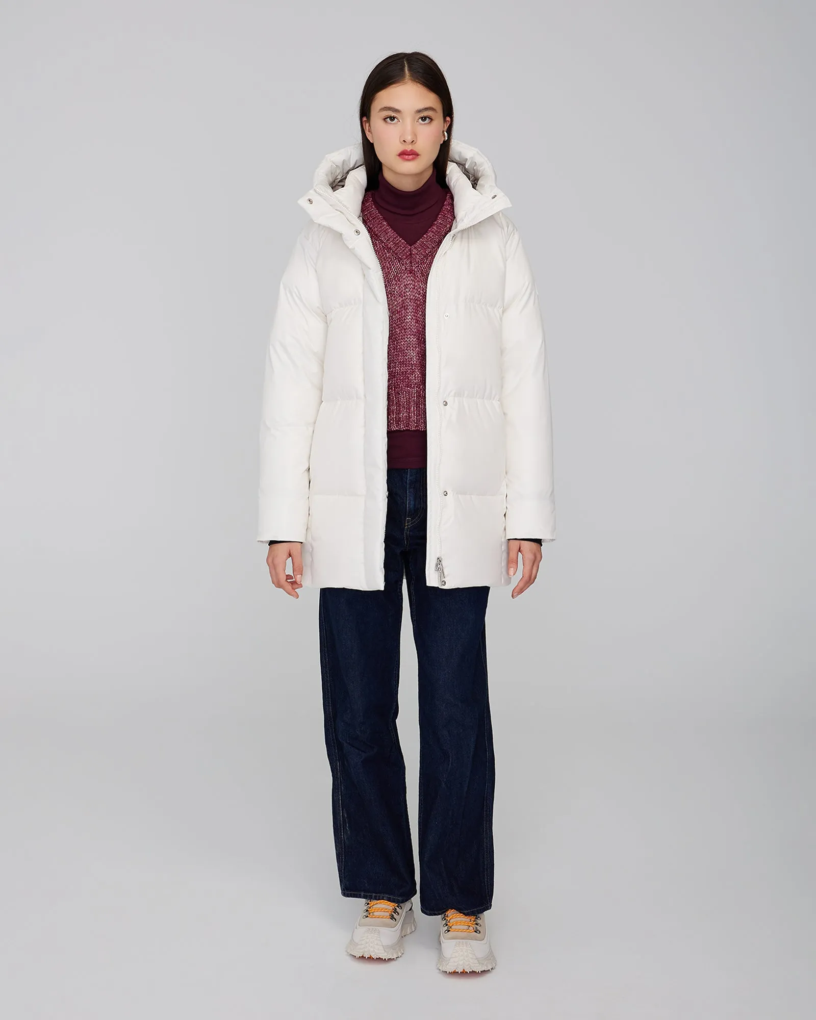 JUNE 2.0 | Hooded Down Puffer Jacket