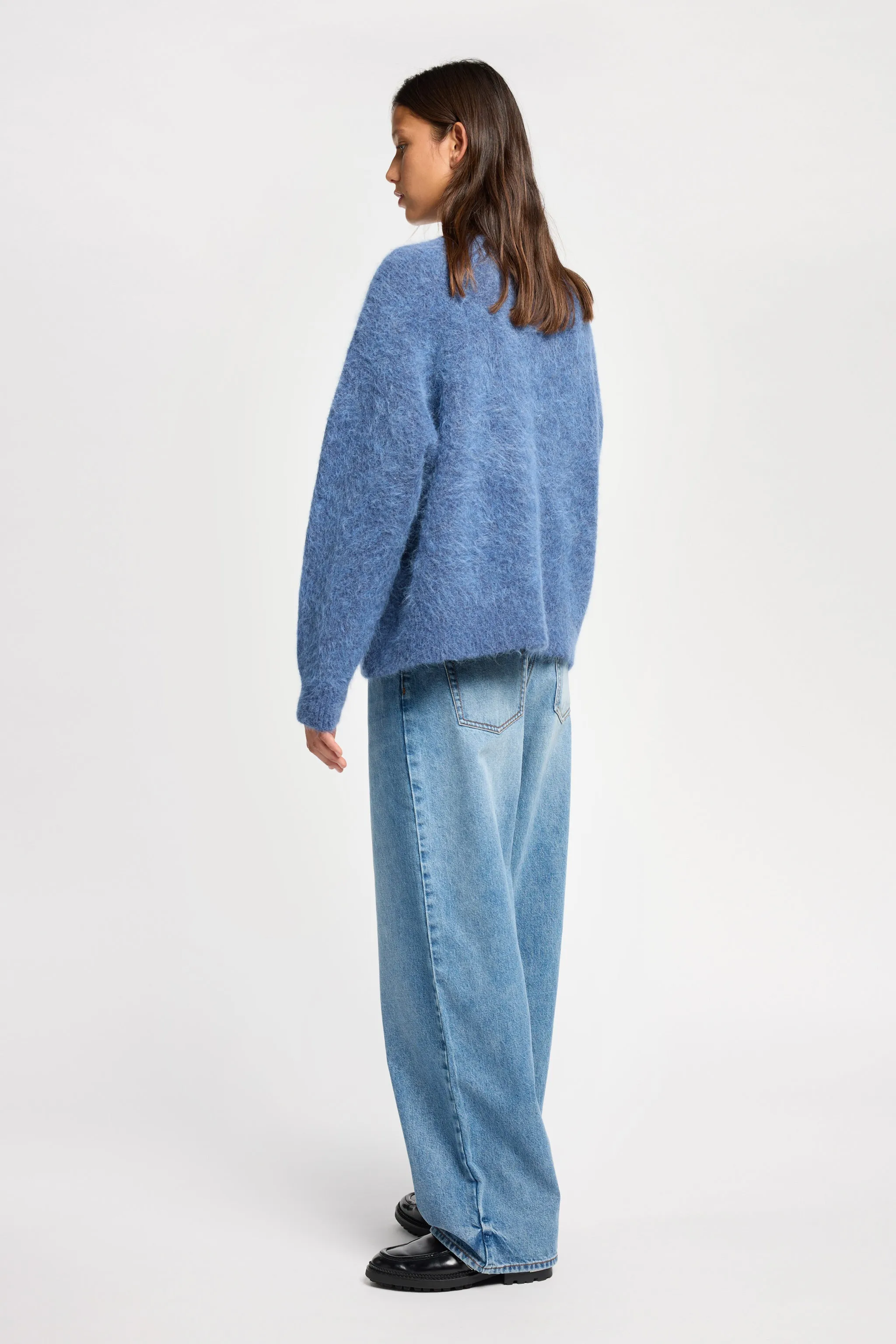 Laurel Crew Neck Knit Indigo