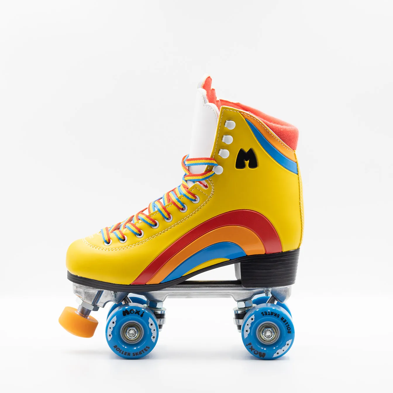 Moxi Roller Skates - Rainbow Rider Roller Skates - Sunshine Yellow