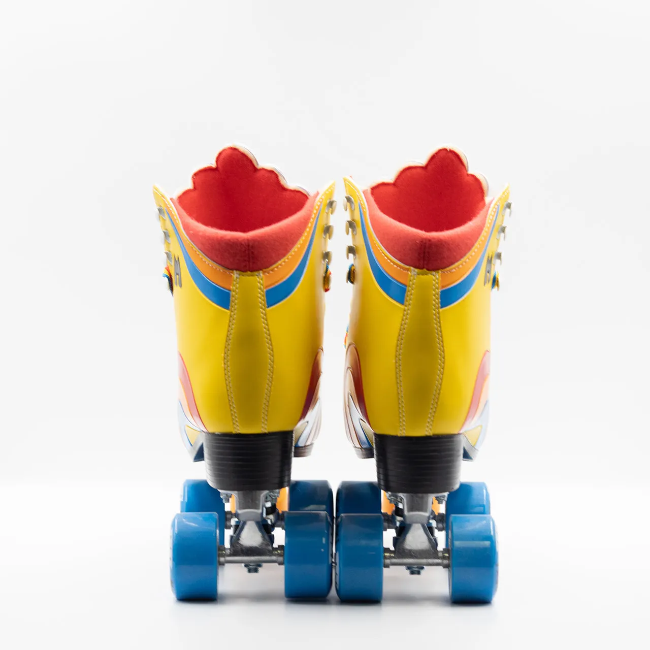 Moxi Roller Skates - Rainbow Rider Roller Skates - Sunshine Yellow