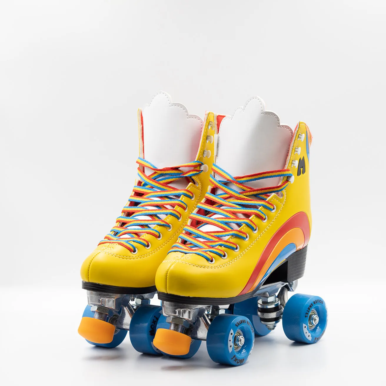 Moxi Roller Skates - Rainbow Rider Roller Skates - Sunshine Yellow
