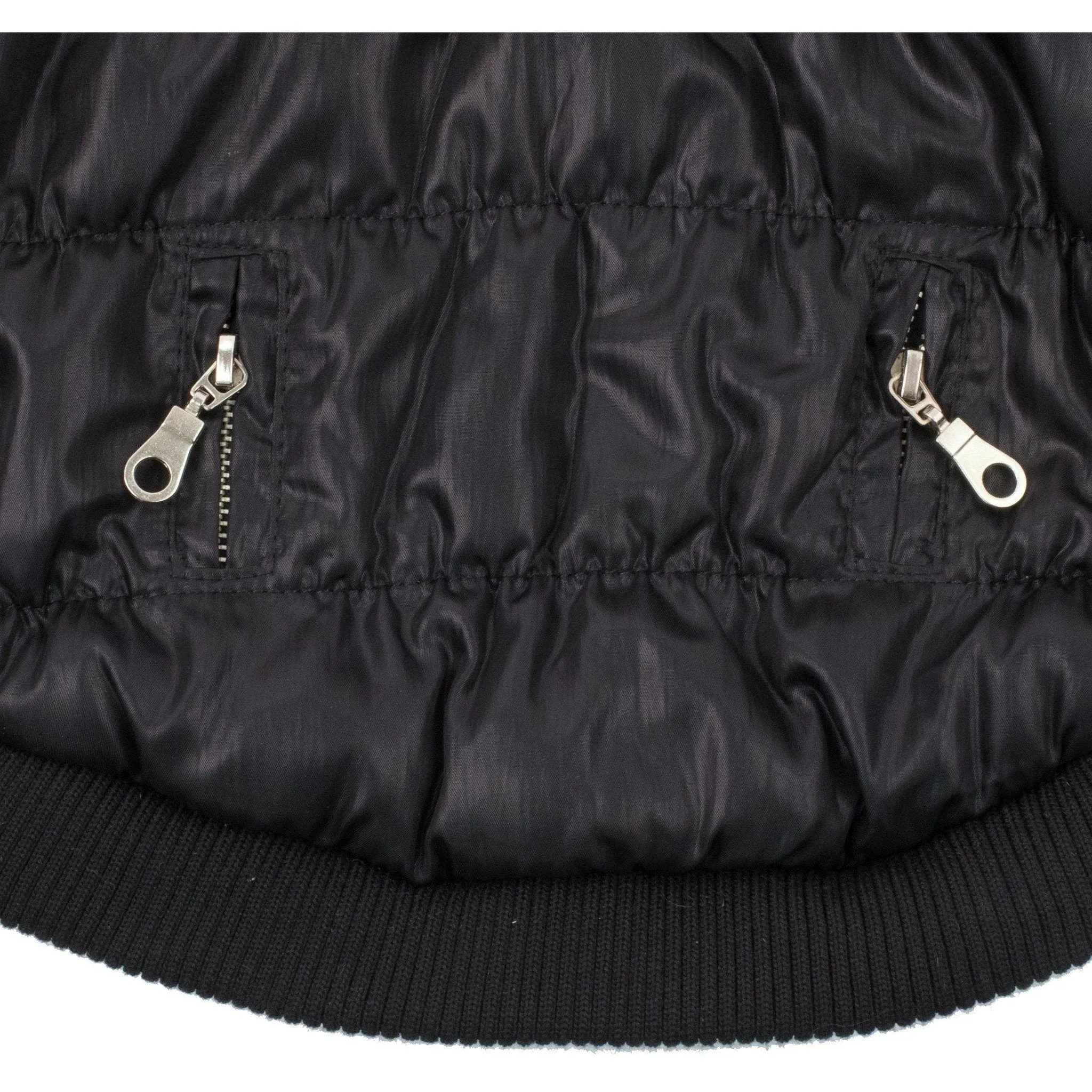 Pet Life ® Classic Metallic Fashion 3M Insulated Dog Coat Parka  w/ Removable Hood