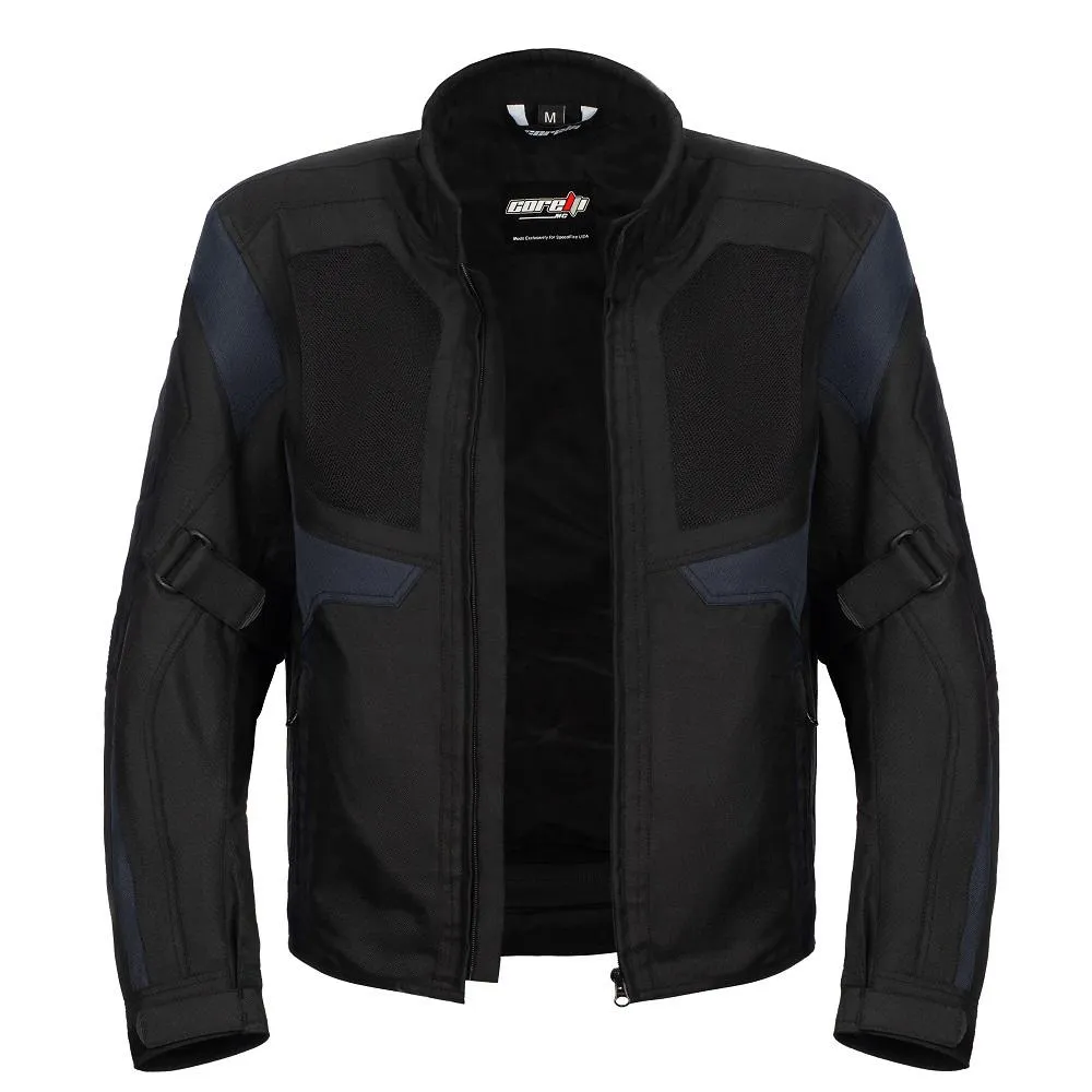 Rocket Midnight Blue Motorcycle Textile Jacket
