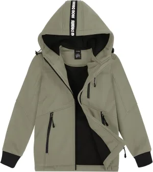 SNOW DREAMS Boys Spring Fall Winter Jacket Boys' Outerwear Jackets & Coats Hooded Waterproof