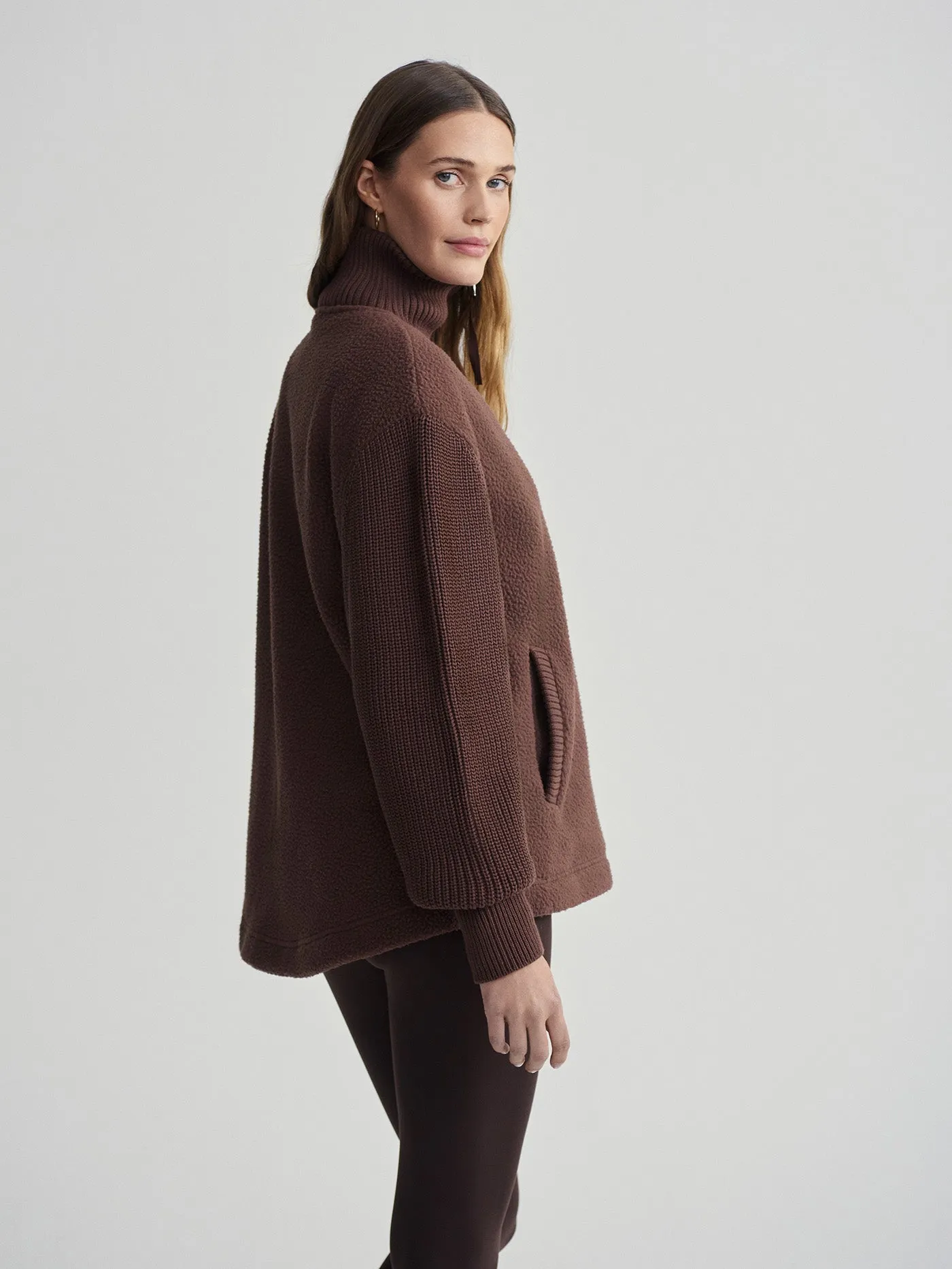 Theresa Half Zip Fleece Combo
