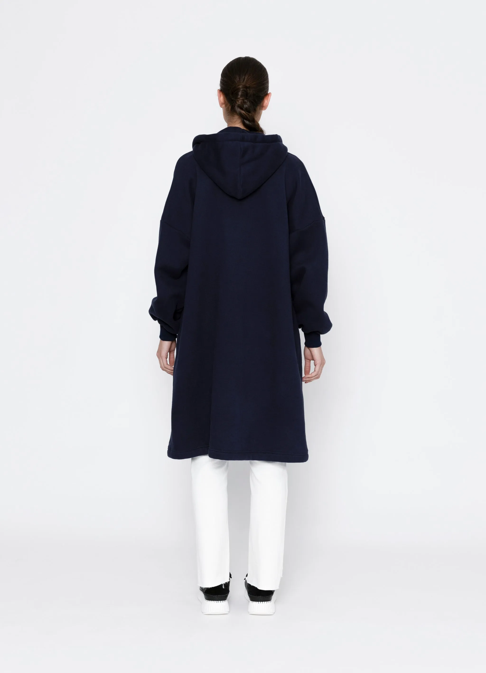 Two by Two Taylor Sweatshirt Coat | Navy