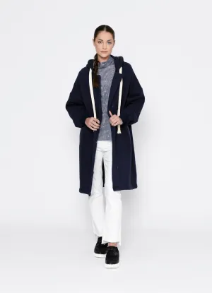 Two by Two Taylor Sweatshirt Coat | Navy
