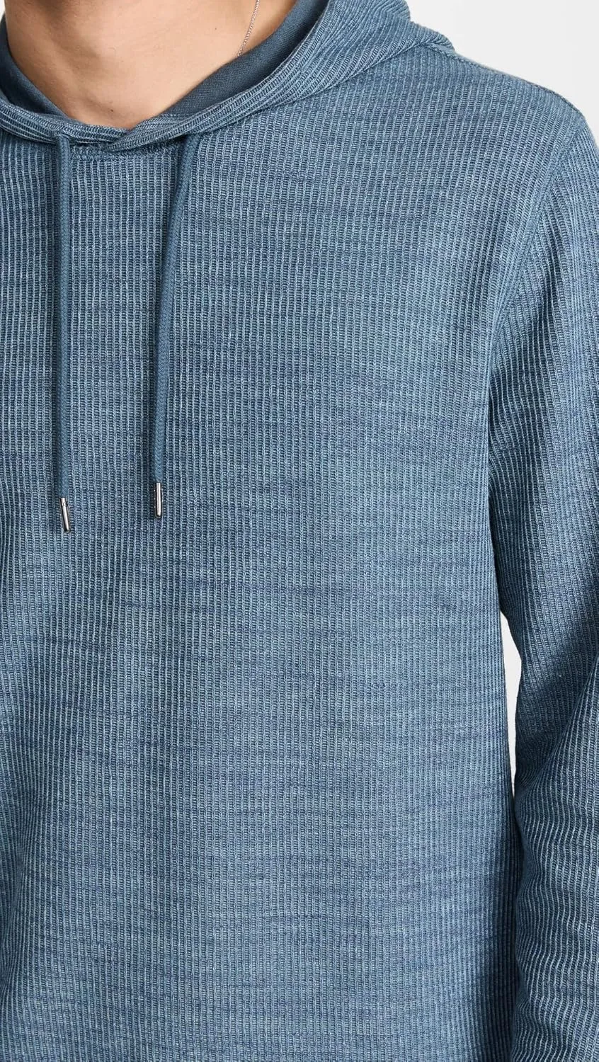 Vince Men's H Thermal Pullover Hoodie
