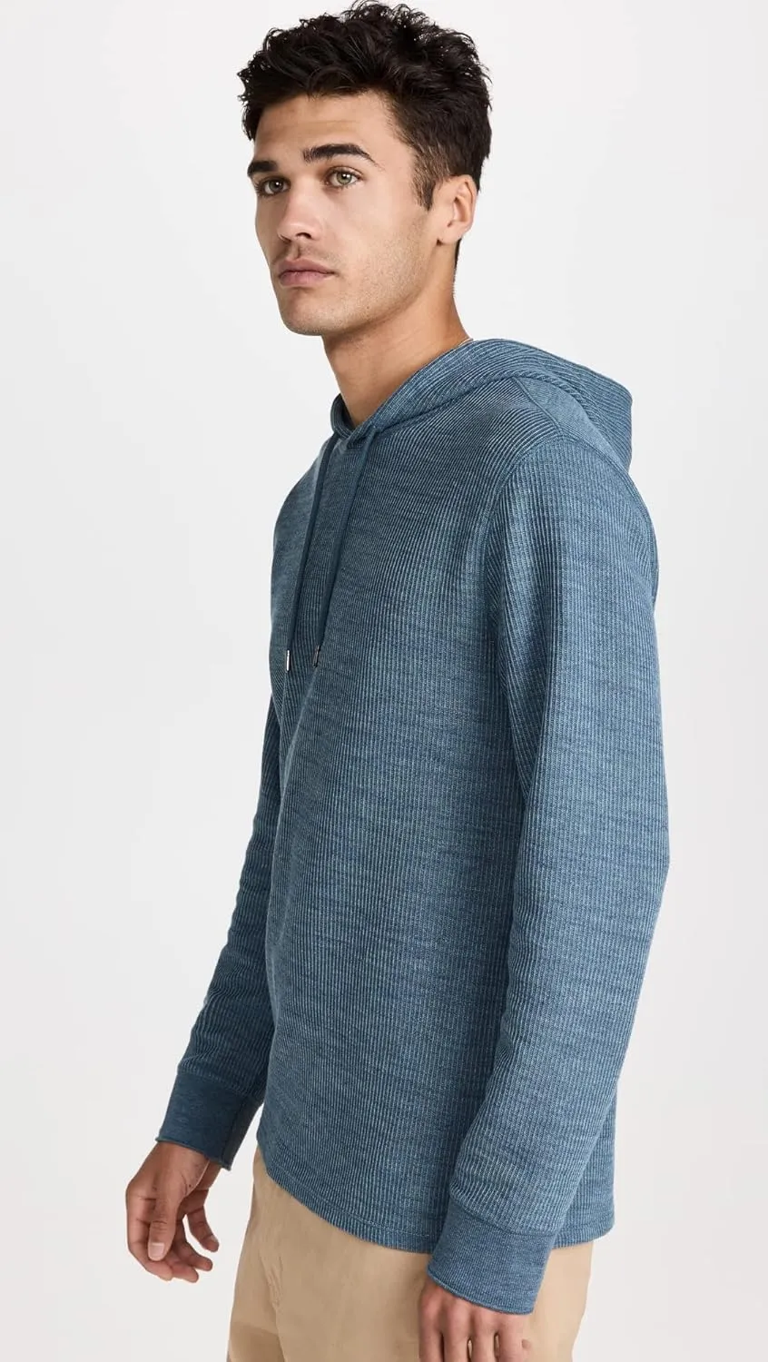 Vince Men's H Thermal Pullover Hoodie
