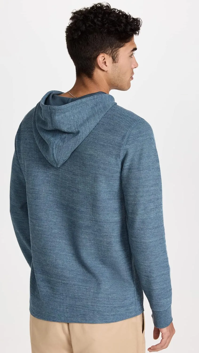 Vince Men's H Thermal Pullover Hoodie