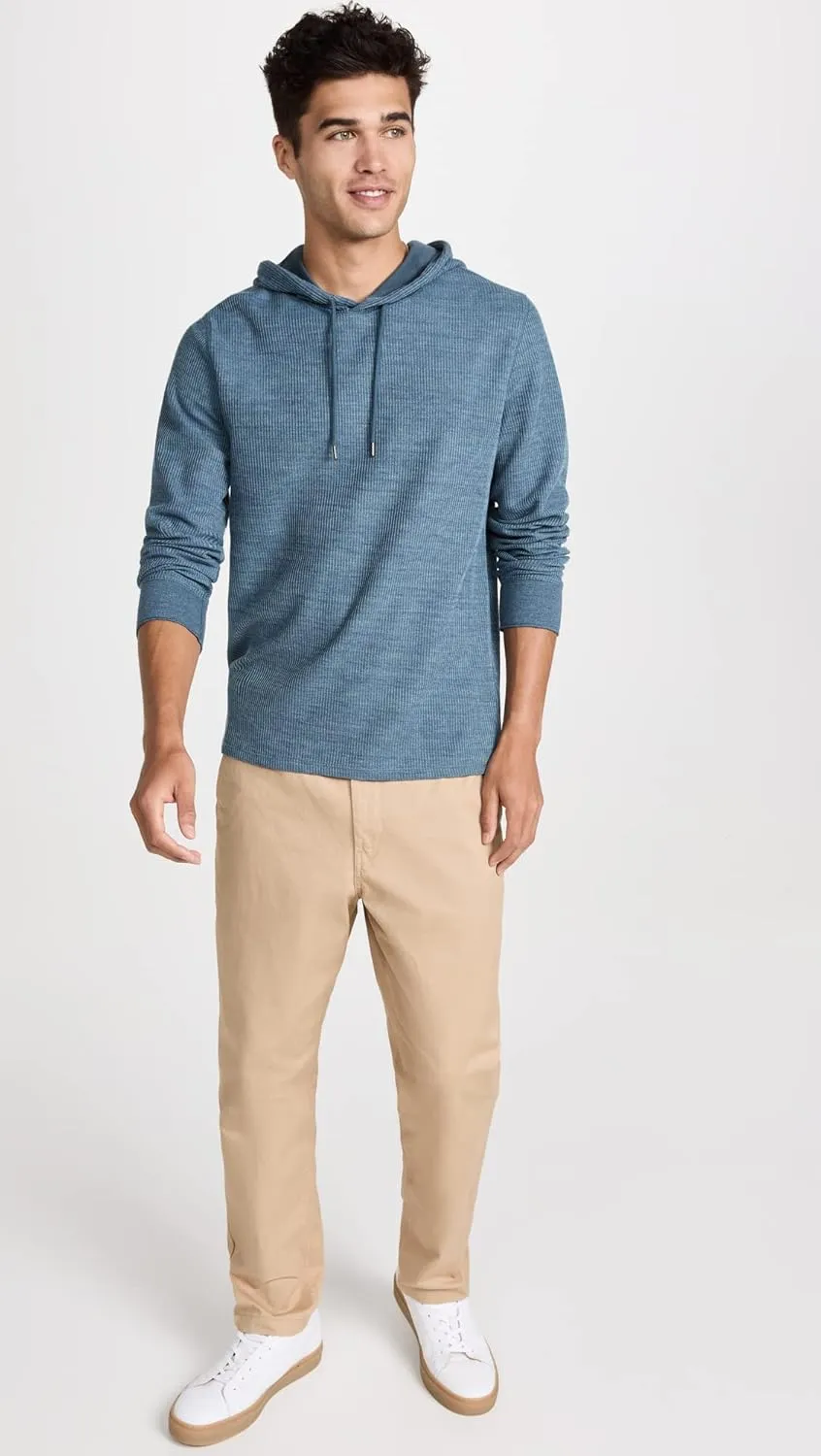 Vince Men's H Thermal Pullover Hoodie