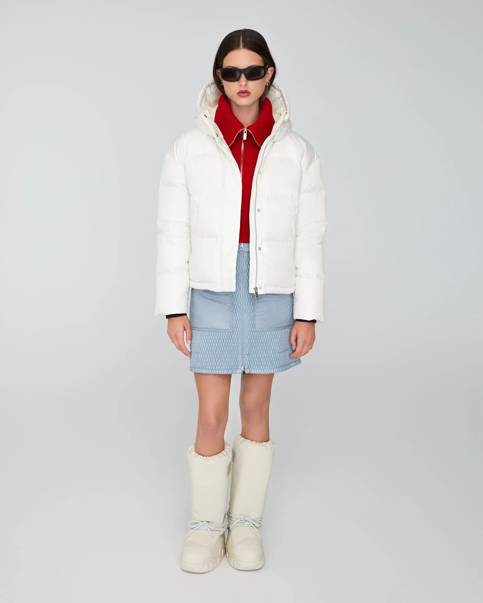 VIVIAN | Hooded Down Puffer Jacket