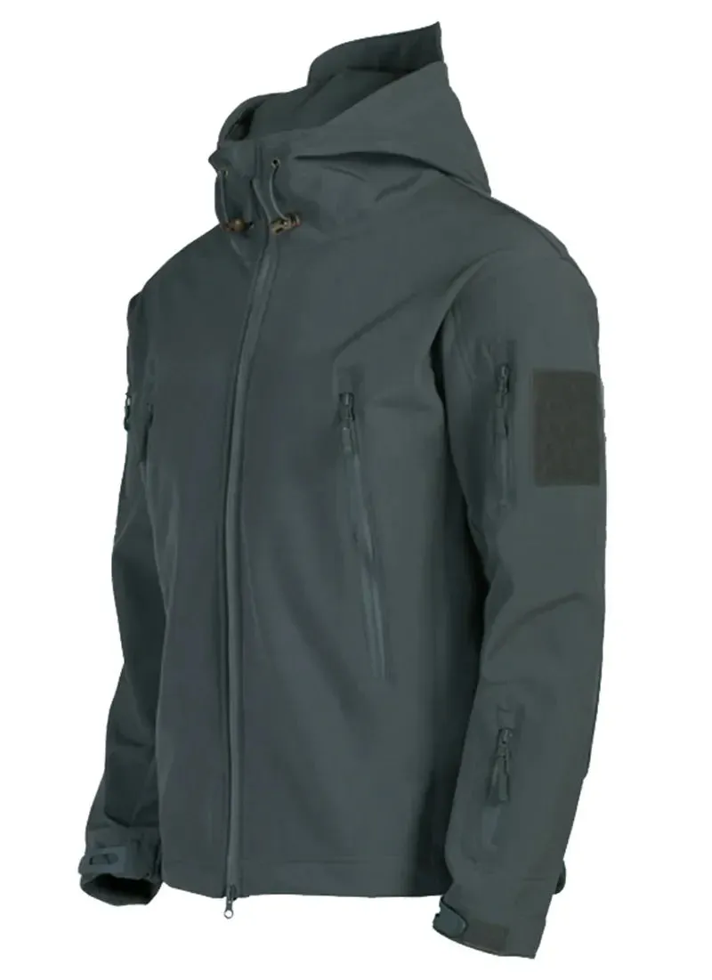 Waterproof Jacket Men's /Women's jacket Outdoor Soft Shell Fleece Windproof Waterproof Breathable Thermal Hooded