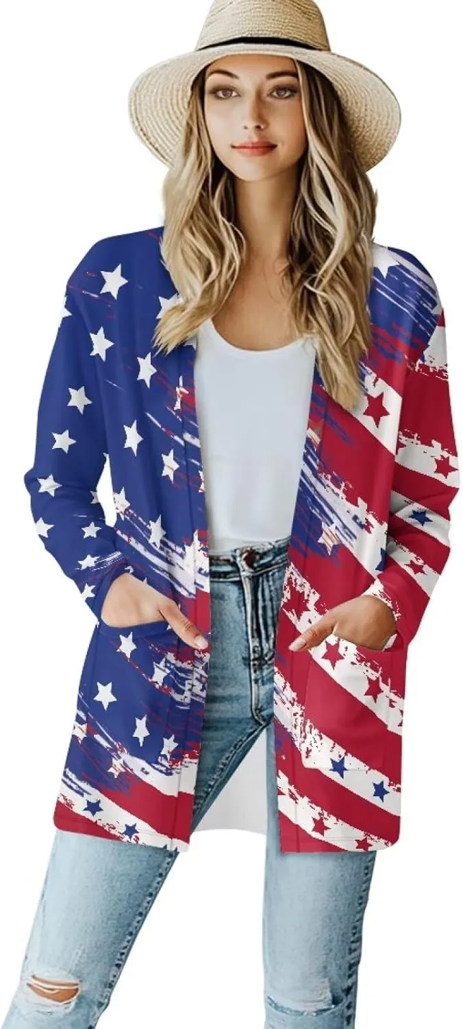 Womens Cardigans Lightweight Open Front Cardigans Soft Long Sleeve Outwear Casual Loose Jacket Coat Fall Outfits