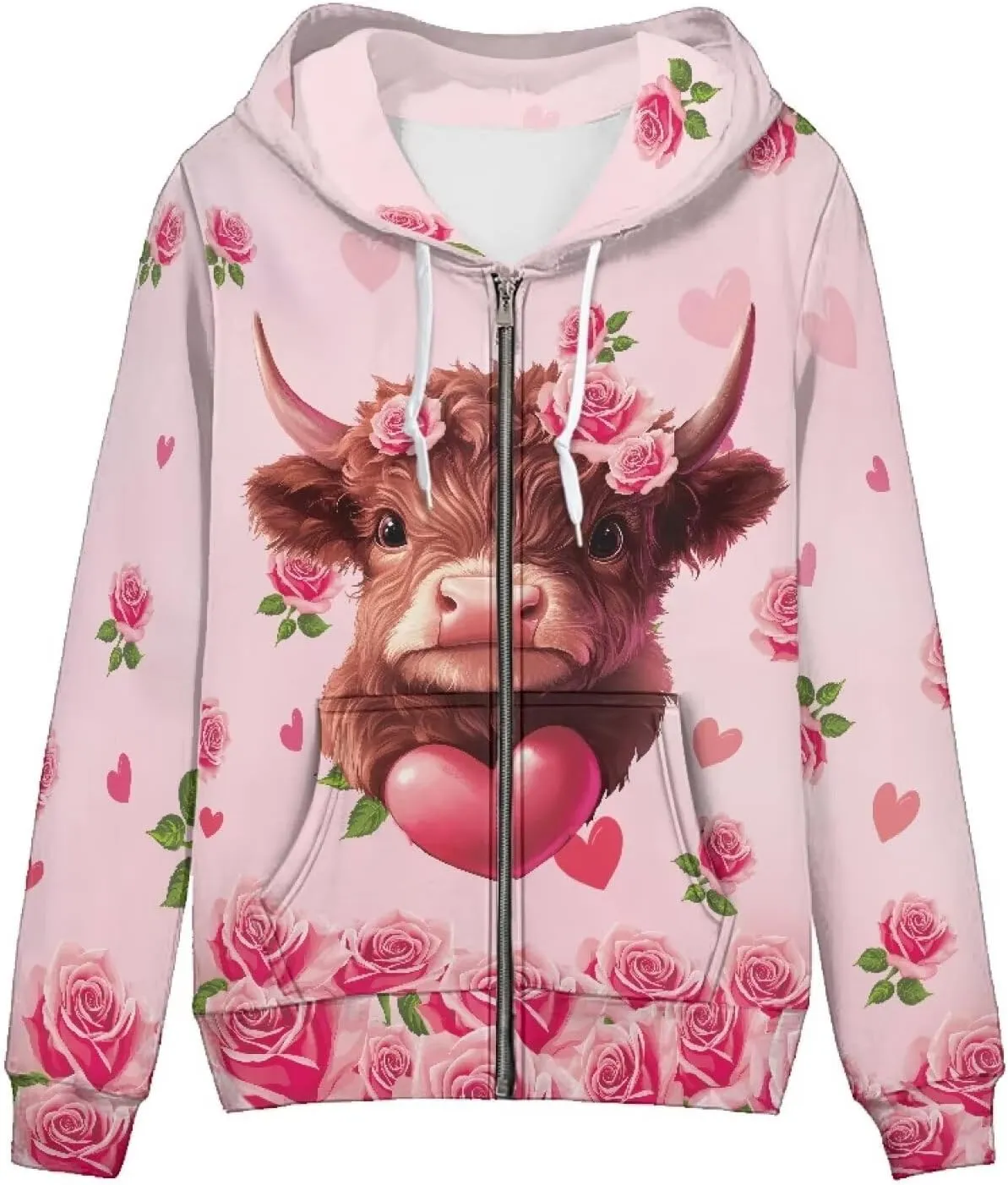 Women's Zip Up Hoodies Lightweight Sweatshirts with Pockets Trendy Outfit for Teen Girls