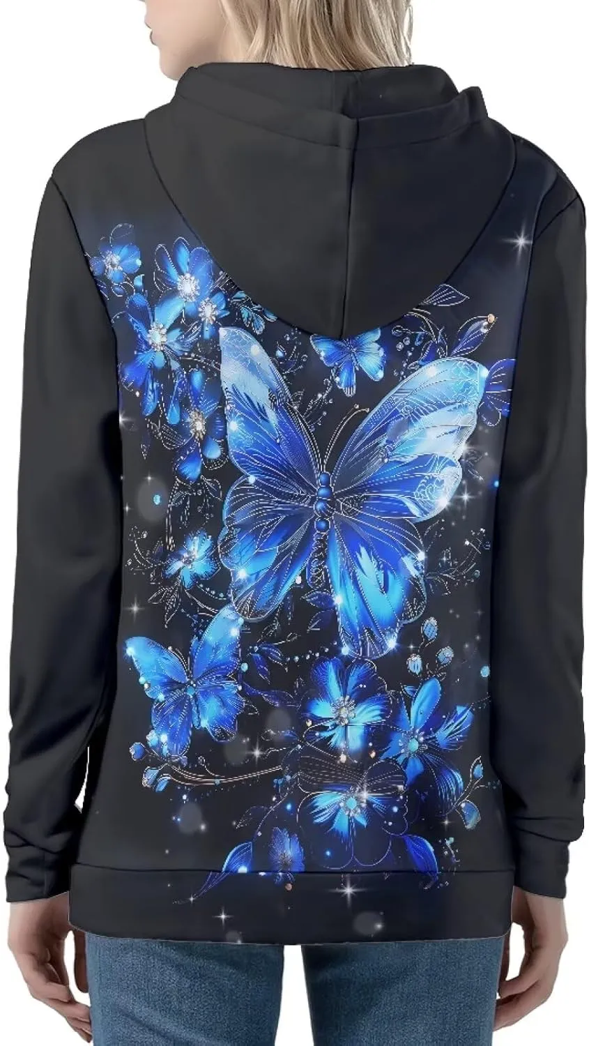 Women's Zip Up Hoodies Lightweight Sweatshirts with Pockets Trendy Outfit for Teen Girls
