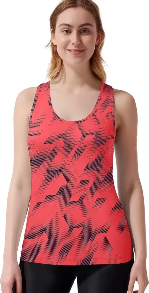 Zengjo Athletic Tank Tops for Women Moisture Wicking Running Gym Sports Tanks